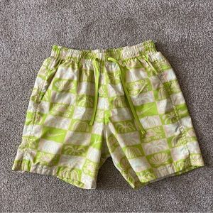 Nike NSW Sportswear Woven Flow Shorts Atomic Green DR9845 Mens Size Small